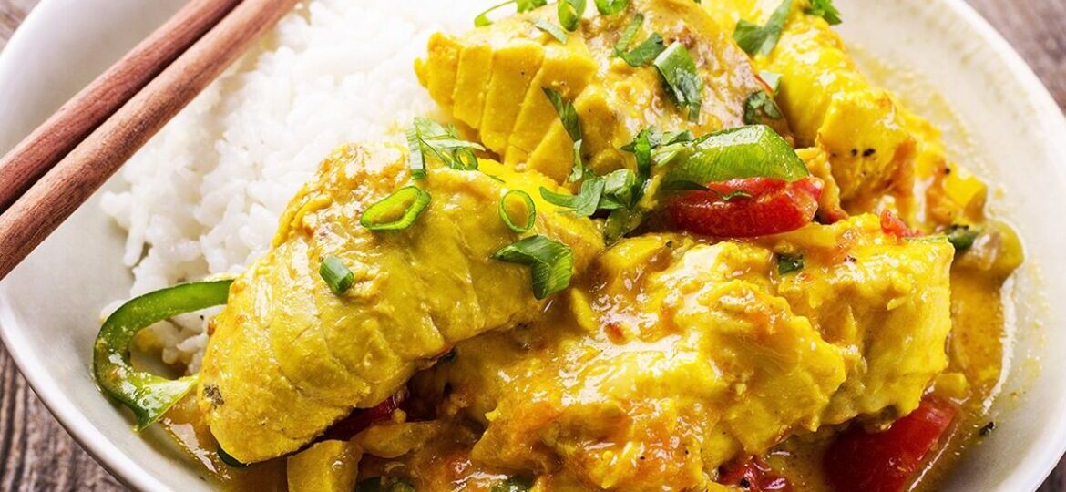 Recipes - Coconut fish curry