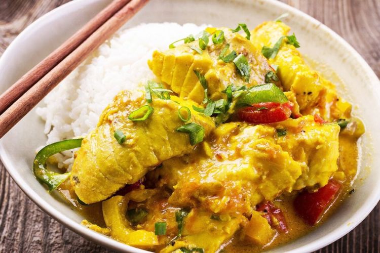 Recipes - Coconut fish curry