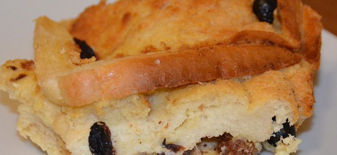 Bread and butter pudding