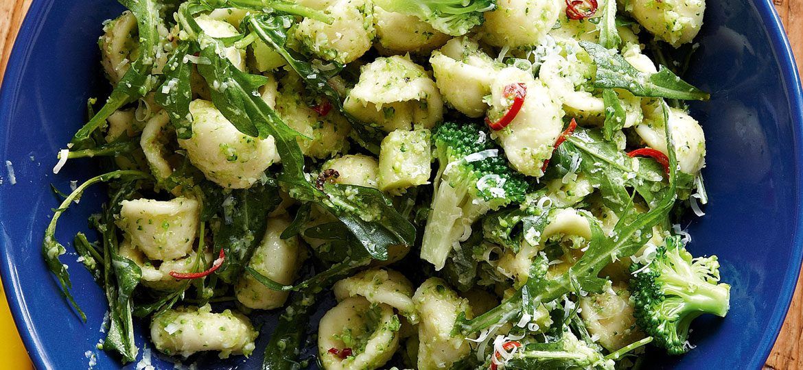 Brocoli and pecorino pasta