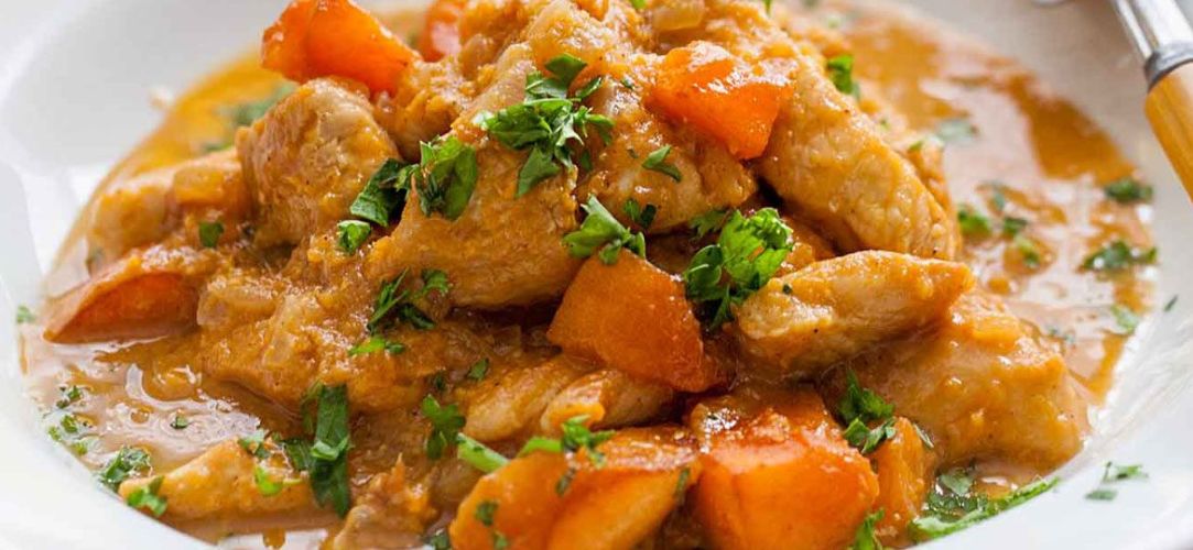 Apricot chicken casserole