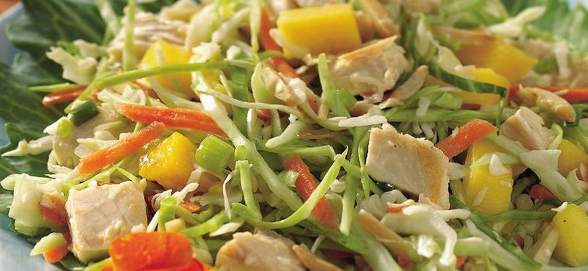 Chicken and mango salad