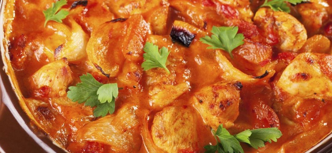 Chicken and tomato stew