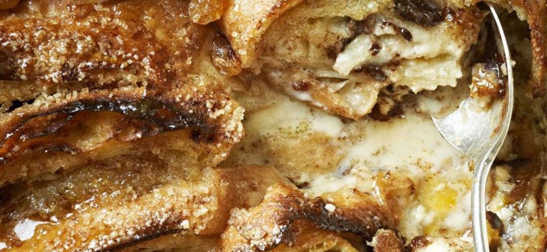 Dessys bread and butter pudding