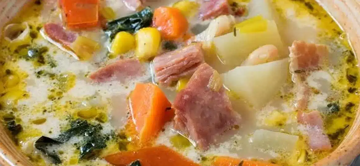 jennys-pulled-ham-vegetable-soup