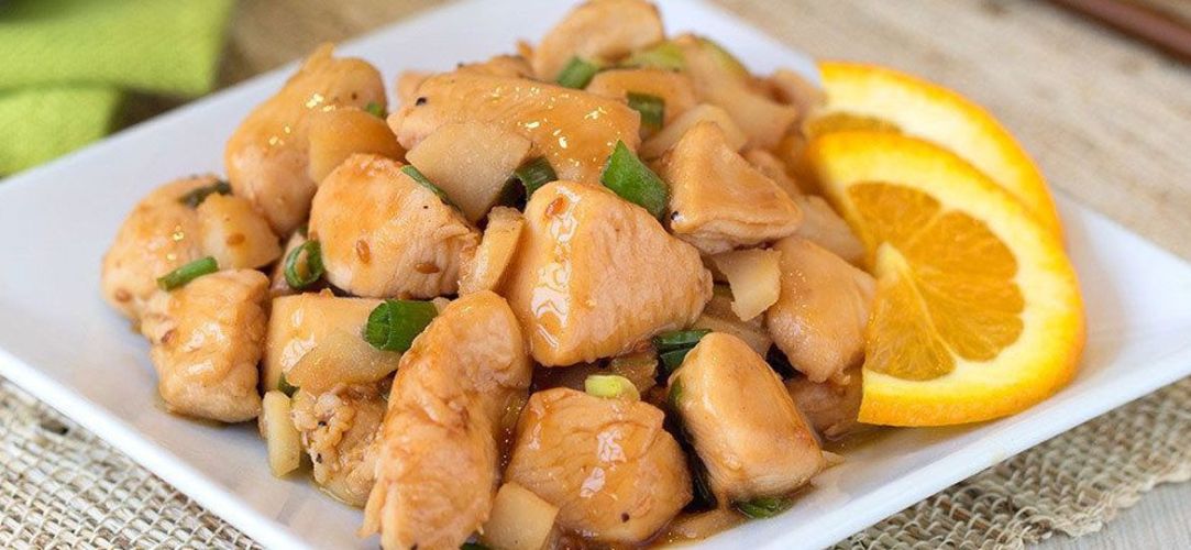 Orange teriyaki chicken