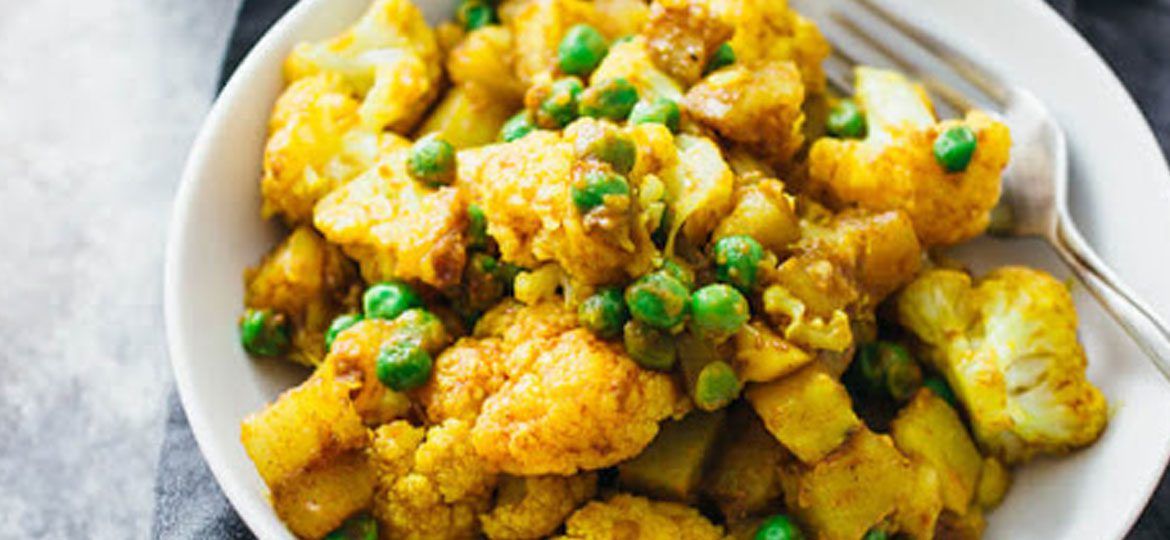 Jenny's Potato and Cauliflower Curry