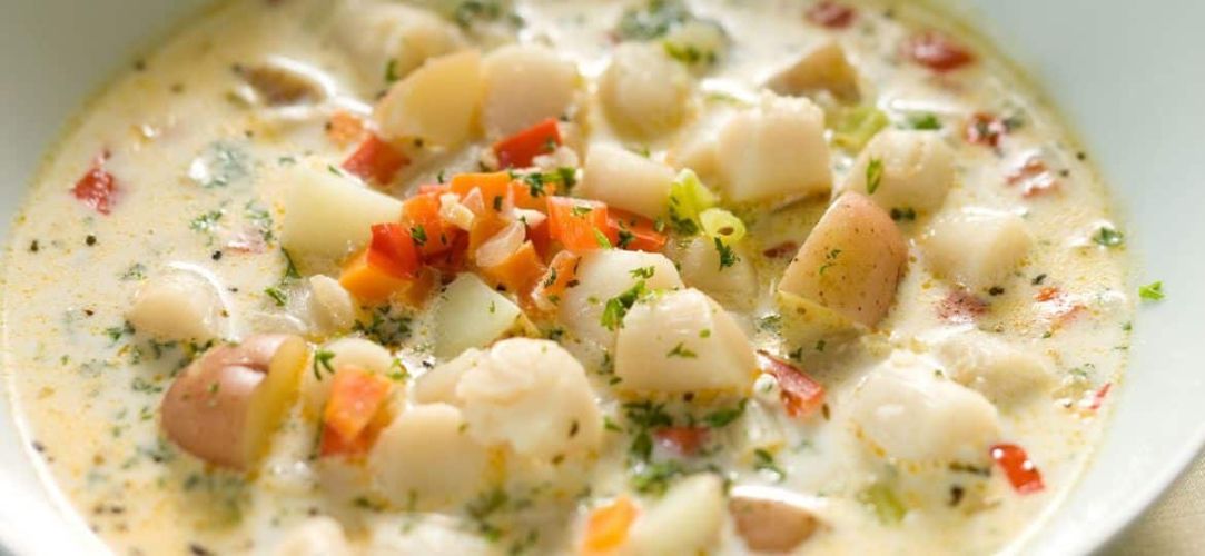 Jenny's Creamy Sea Scallop Soup