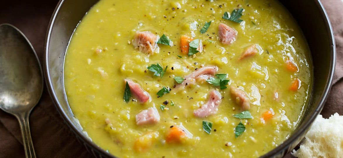 Split-pea and ham soup