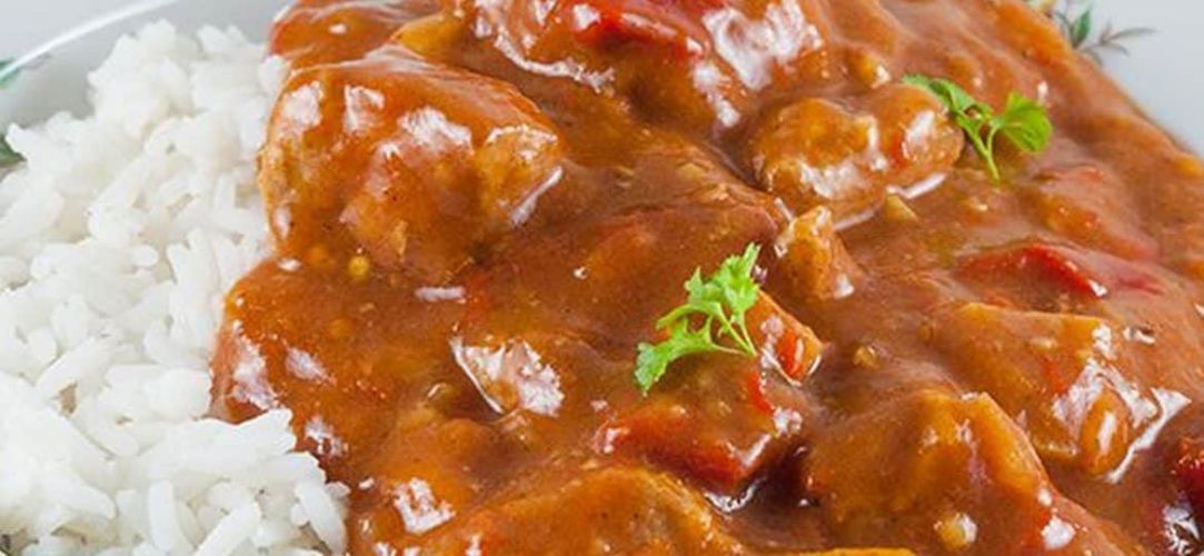 Pork goulash