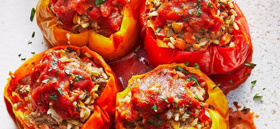 Turkey stuffed peppers