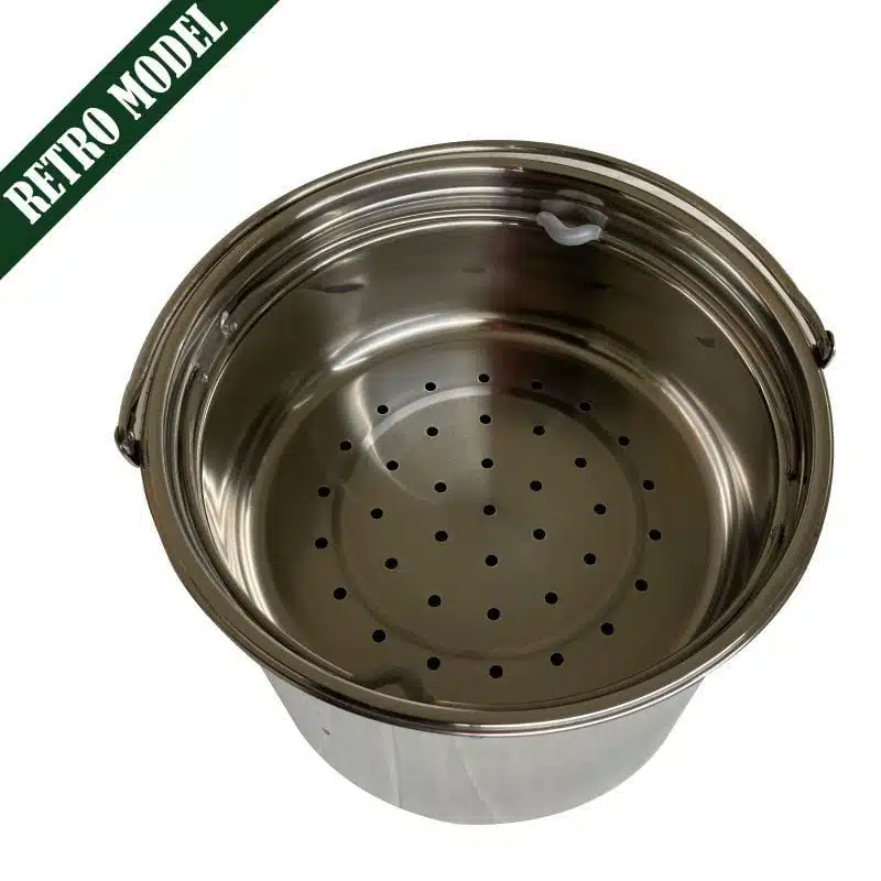Steamer in large pot for Ecopot 24/7 (Retro)