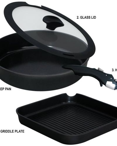 Ecoheat 4 Piece Cookware Set